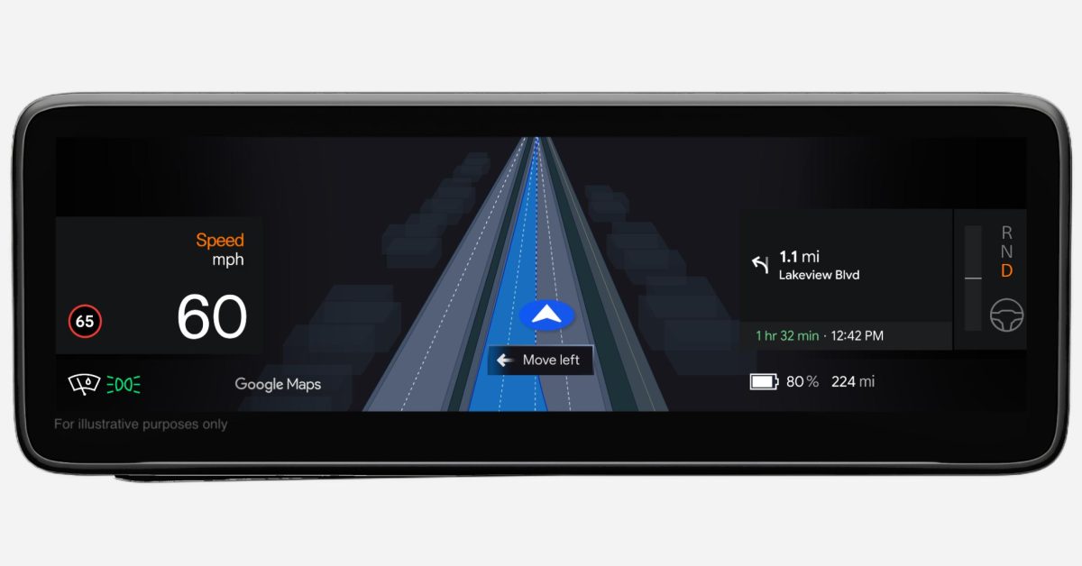 new google maps live lane guidance uses