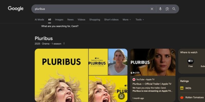 Search ‘Pluribus’ on Google for an Easter egg 6 Search ‘Pluribus’ on Google for an Easter egg | Hashe Computer Solutions (Pvt) Ltd.