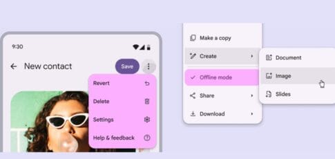 Tech News 1 google redesigns menus for material 3 expressive