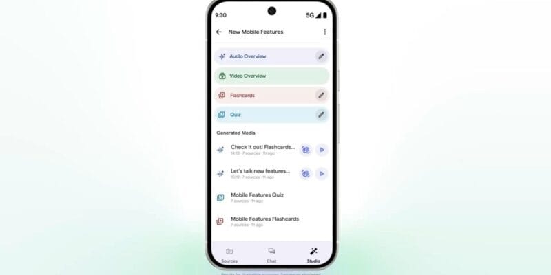 Big NotebookLM for Android, iOS update adds flashcards and quizzes 12 big notebooklm for android ios update adds
