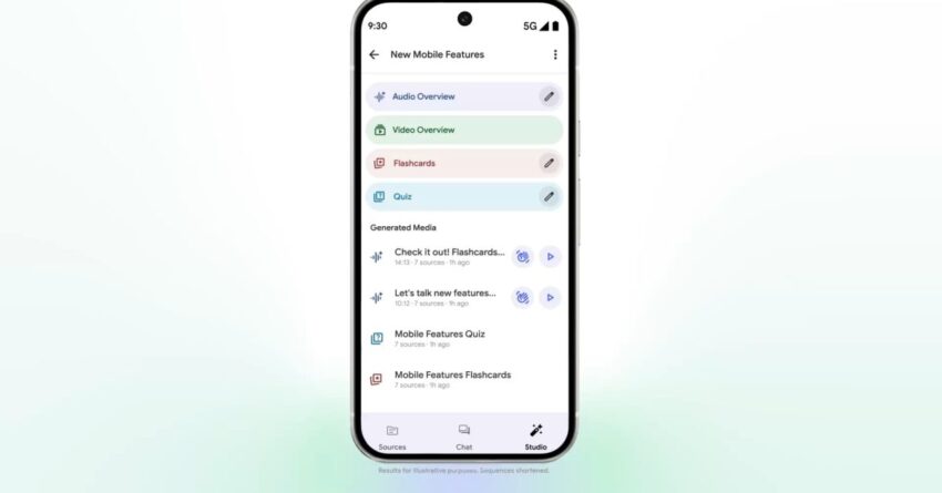 big notebooklm for android ios update adds