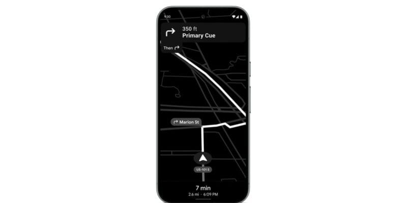 Google Maps Power Saving mode rolling out to Pixel 10