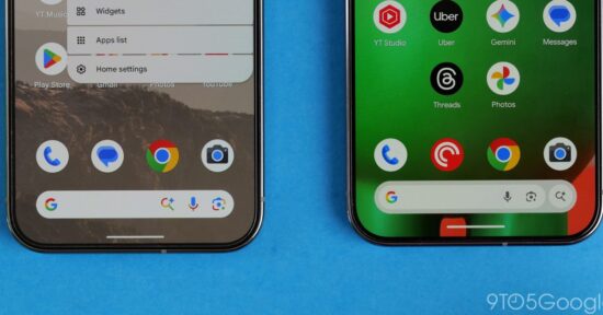 pixel launcher gets vibrant dynamic color in