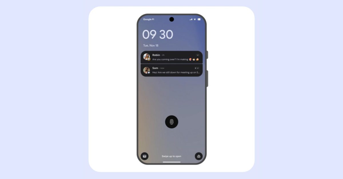pixel vips prioritized notifications with status bar