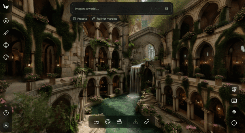 world labs is betting on world generation