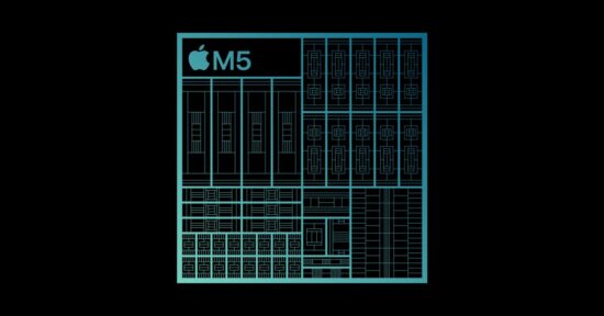 apple shows how much faster the m5