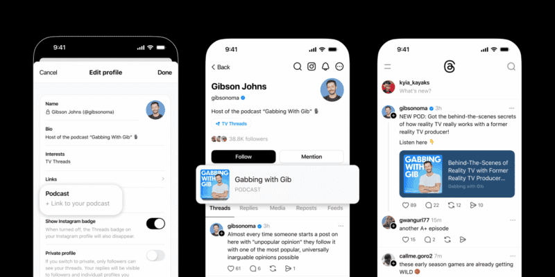 threads targets podcasters with new features aiming