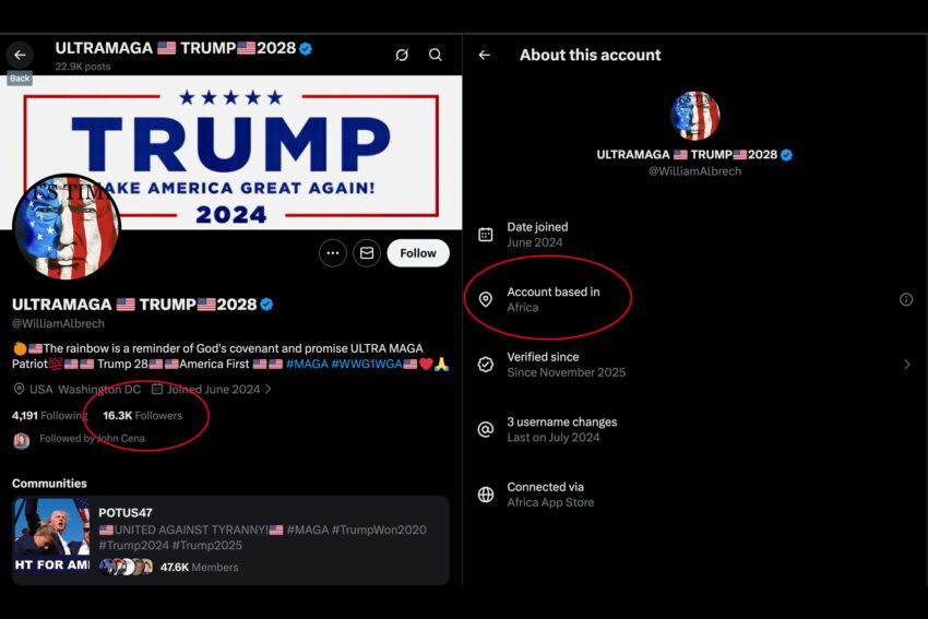 about this account reveals the scale of