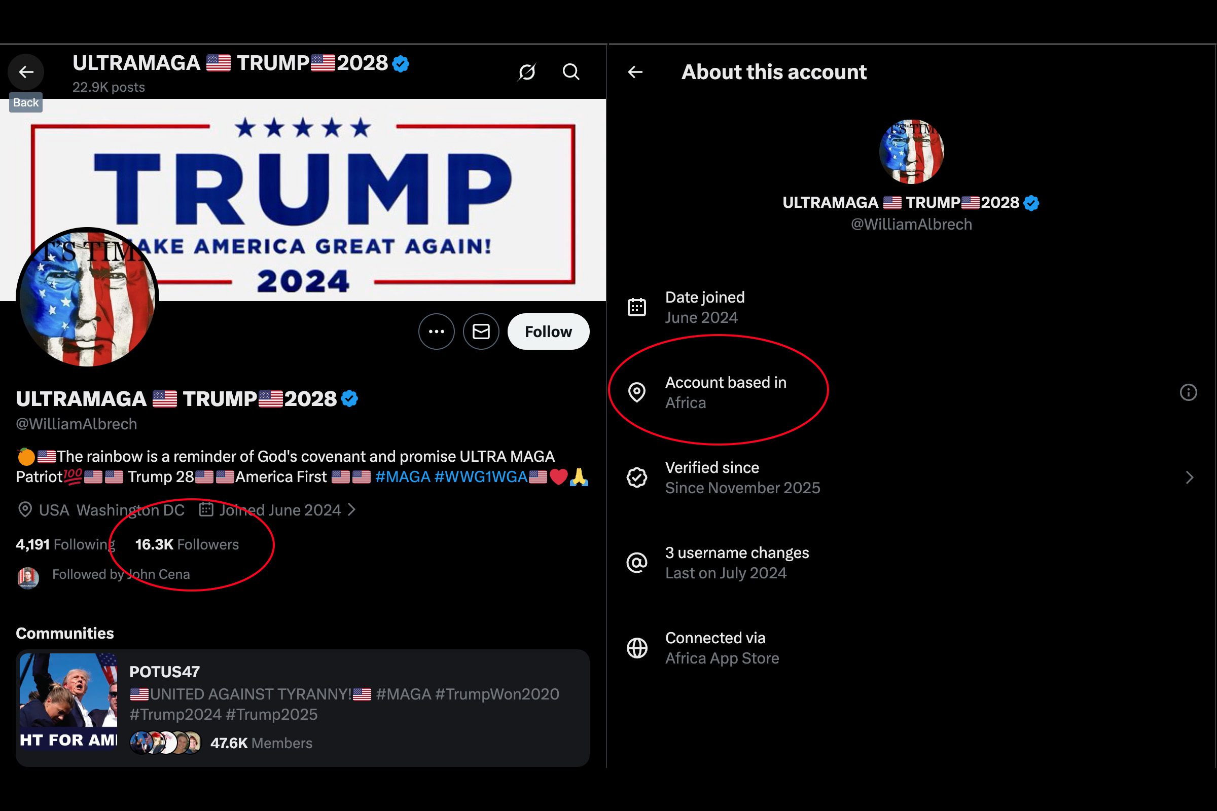 about this account reveals the scale of