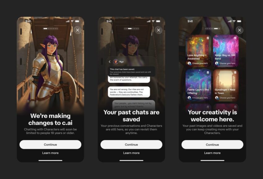 character ai will offer interactive stories to