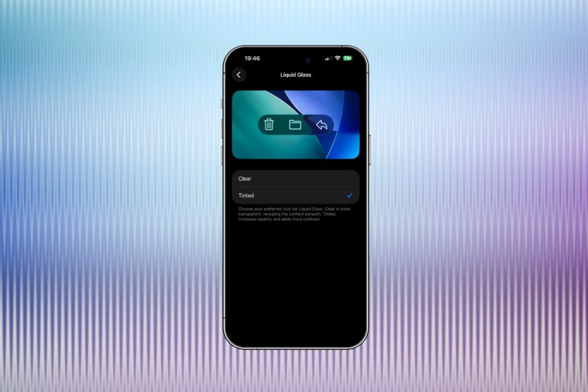 ios 26 1 lets you tweak liquid