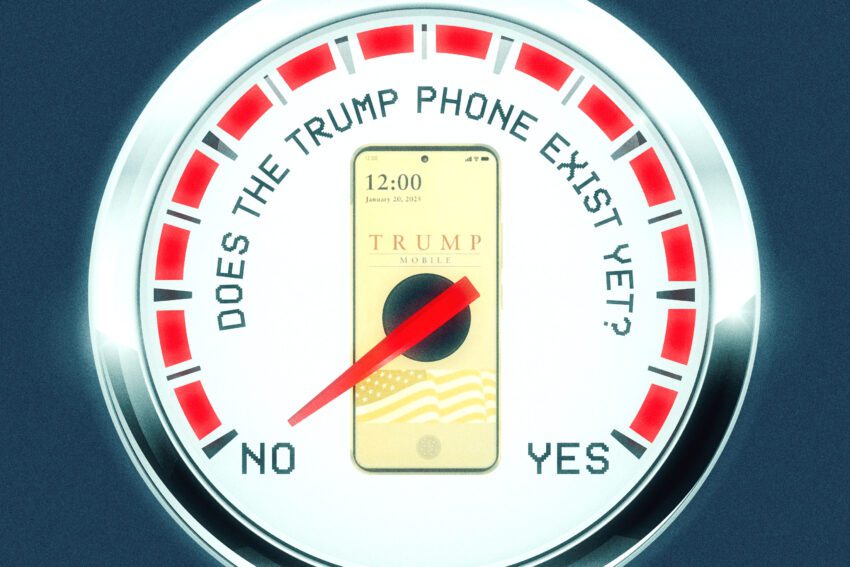 does the trump phone exist yet