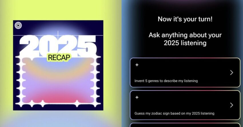 youtube music rolling out 2025 recap with
