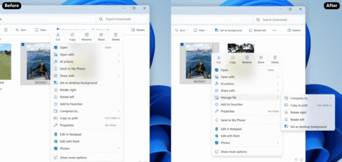 microsoft is speeding up and decluttering file