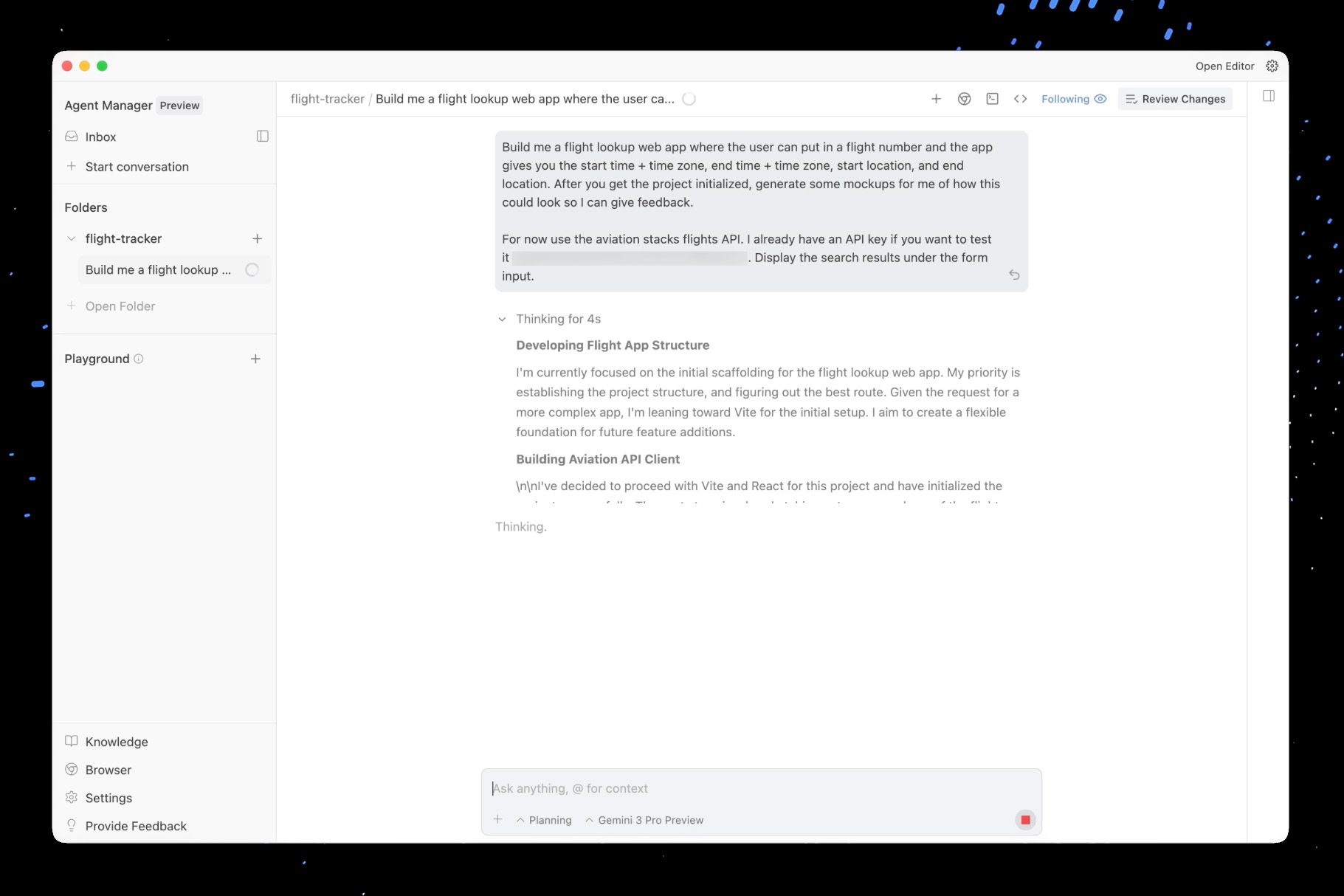 google antigravity is an agent-first coding tool