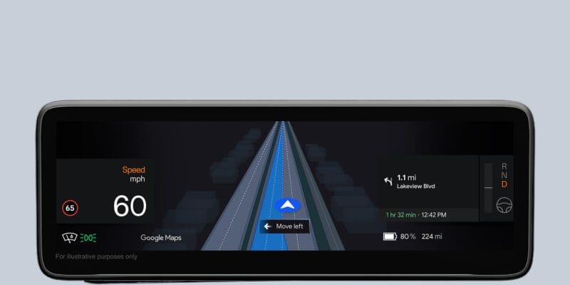 Google Maps can tell Polestar 4 drivers when to merge lanes 6 google maps can tell polestar 4 drivers