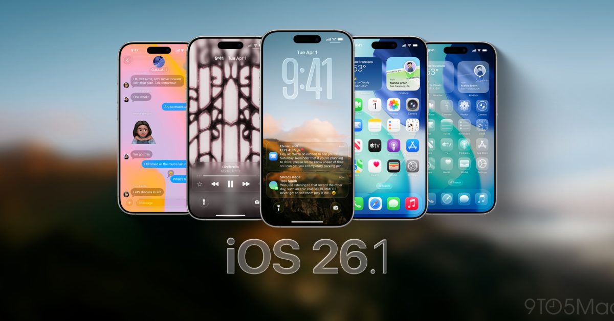 apple releases ios 26 1 for iphone