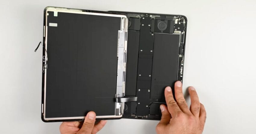 iFixit tears down the M5 iPad Pro, shows where a second front-facing camera would go 1 ifixit tears down the m5 ipad pro