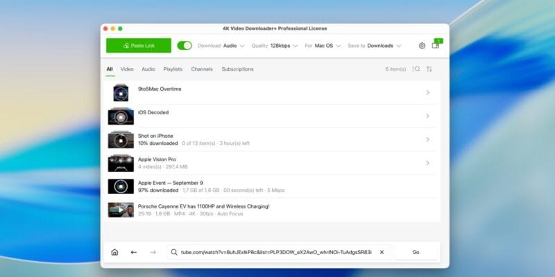 Easily download YouTube videos, playlists, and more using 4K Video Downloader Plus for Mac 3 easily download youtube videos playlists and more