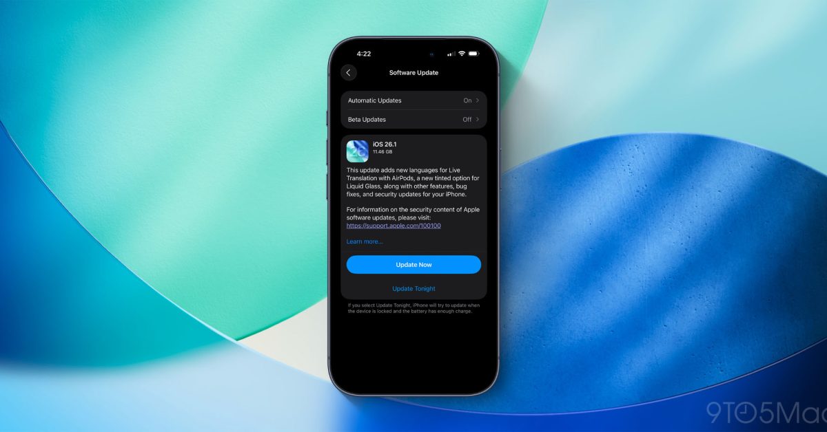 ios 26 1 here are apple s