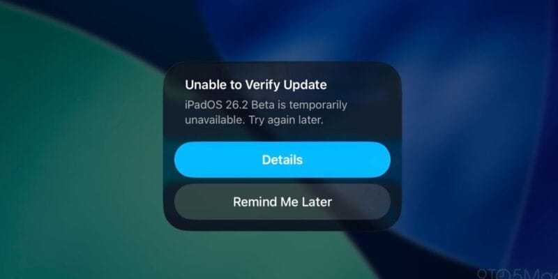 Apple blocks iOS 26.2 and iPadOS 26.2 beta installs on devices with the C1 modem 5 apple blocks ios 26 2 and ipados
