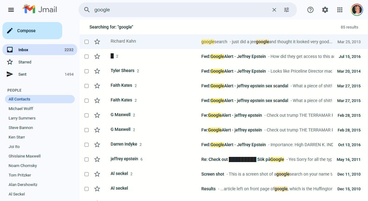 jmail is like any other inbox except