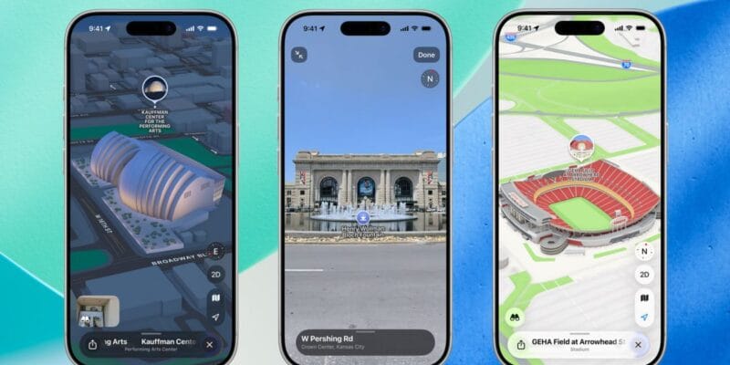 apple maps rolls out look around and