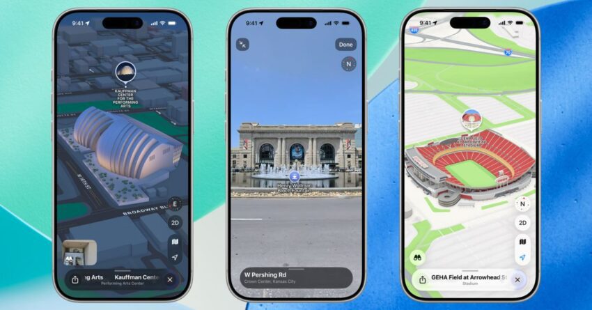 apple maps rolls out look around and