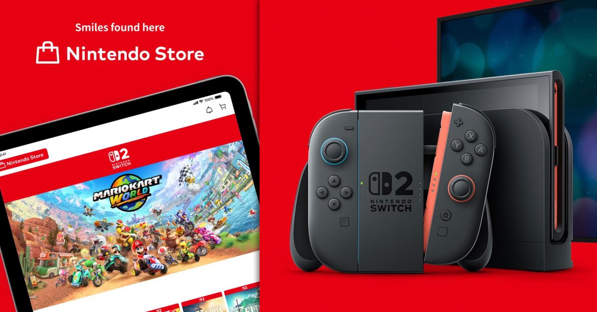 nintendo store app launches internationally with games