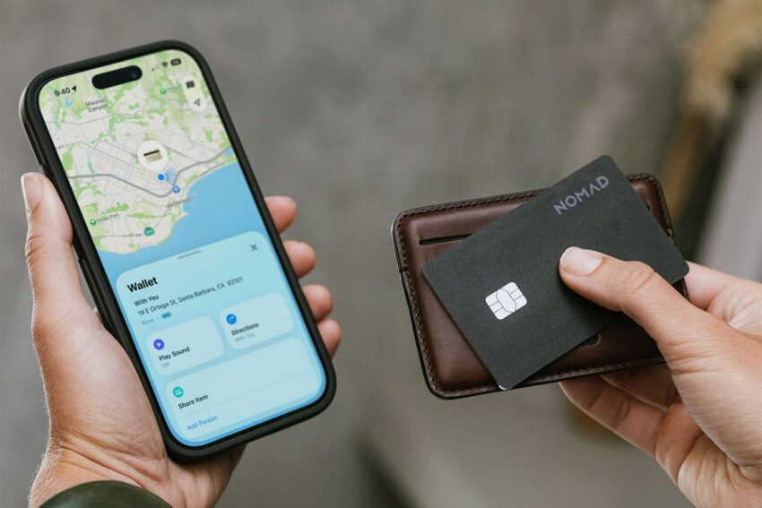 nomad s new wallet tracking card gets