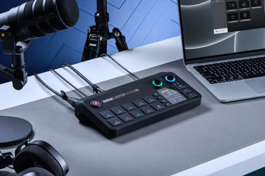 rode s all-in-one video production console is