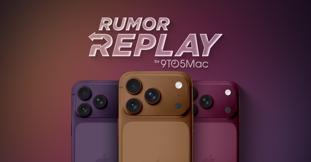 rumor replay iphone 18 pro colors ios
