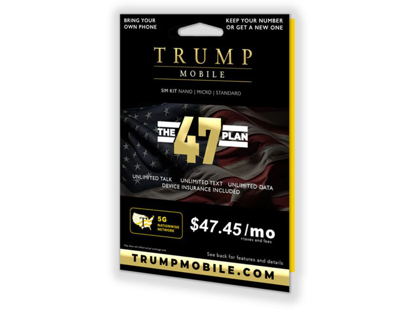 i signed up for trump mobile two