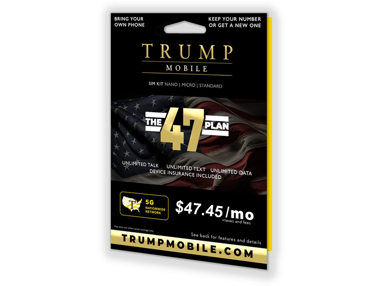 i signed up for trump mobile two
