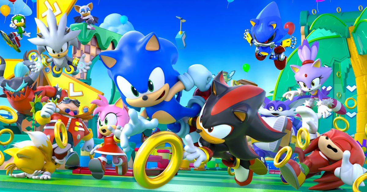 sonic rumble is a fall guys-like multiplayer