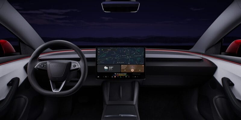 report tesla is working on adding carplay