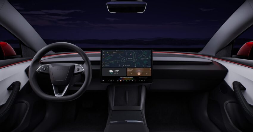 report tesla is working on adding carplay