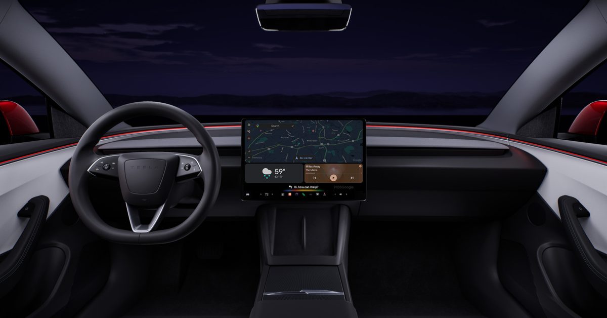 report tesla is working on adding carplay