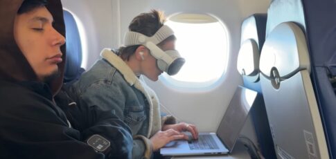 becca farsace had apple vision pro replace