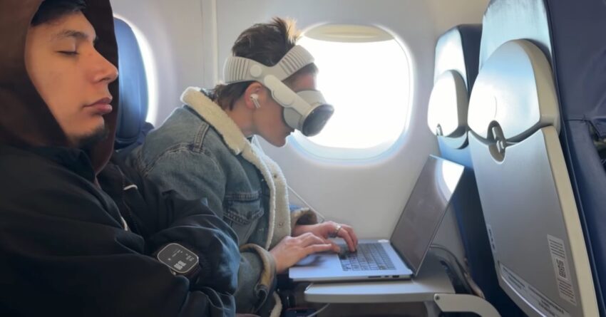 becca farsace had apple vision pro replace