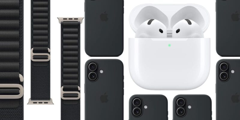 Deals: AirPods 4 w/ AppleCare+ $90 off, Apple iPhone 17 cases 49% off, Find My SmartLock, black Alpine Loop, more 18 deals airpods 4 w applecare 90 off