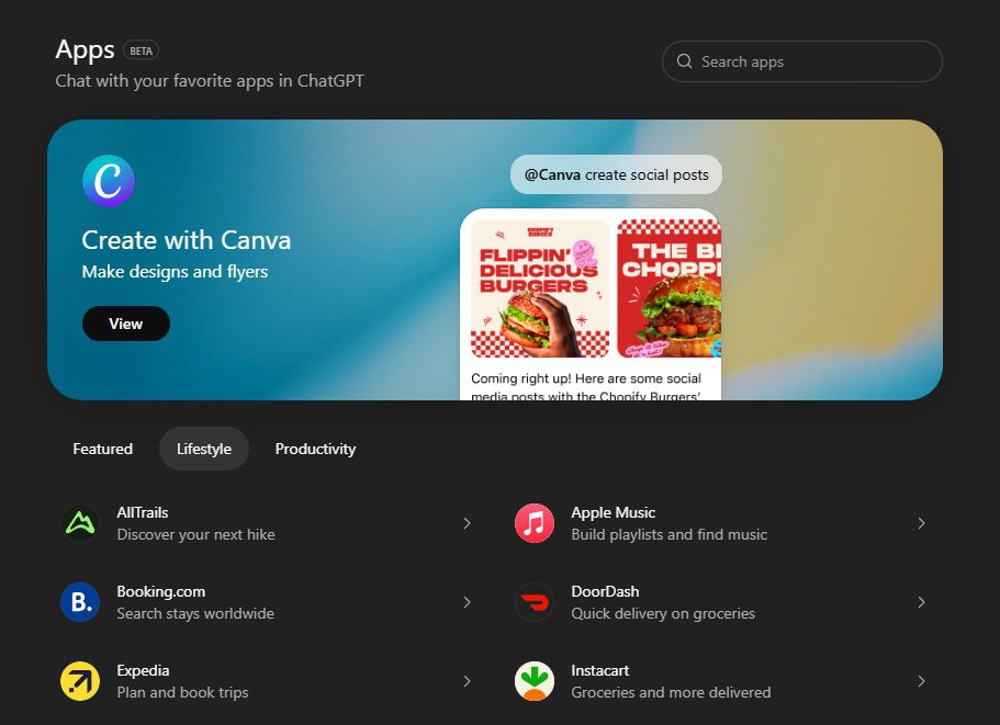 the chatgpt app store is here