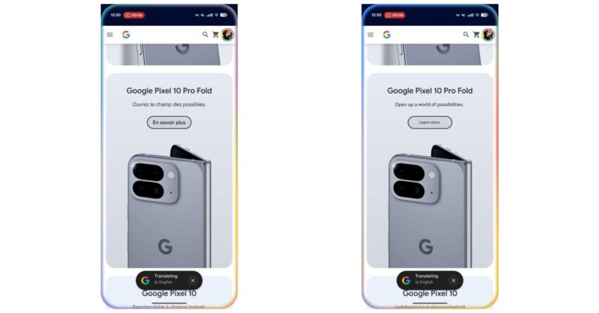 continuous circle to search translation comes to