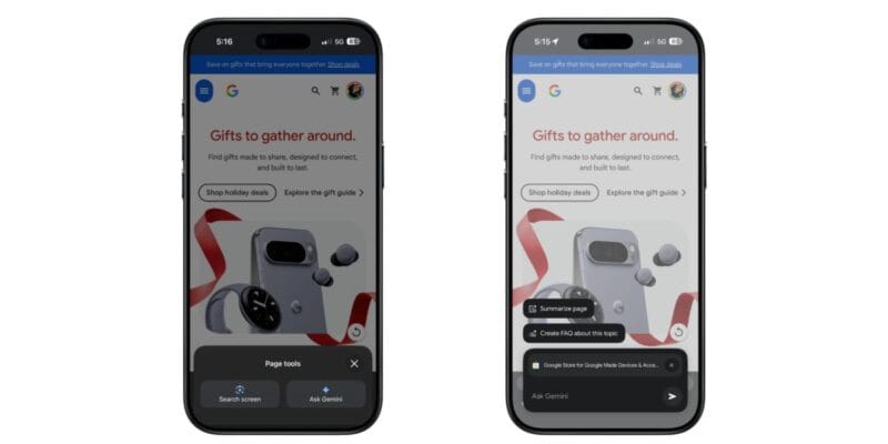 Chrome for iPhone rolling out built-in Gemini integration 15 chrome for iphone rolling out built-in gemini