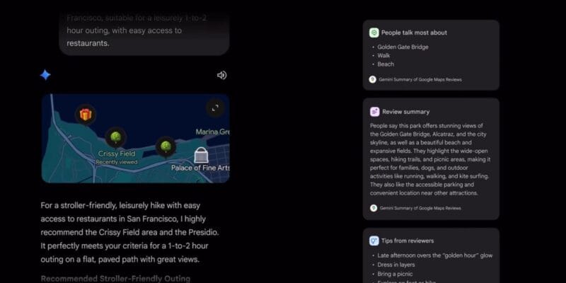 Gemini app rolling out richer, more visual Google Maps results 7 gemini app rolling out richer more visual