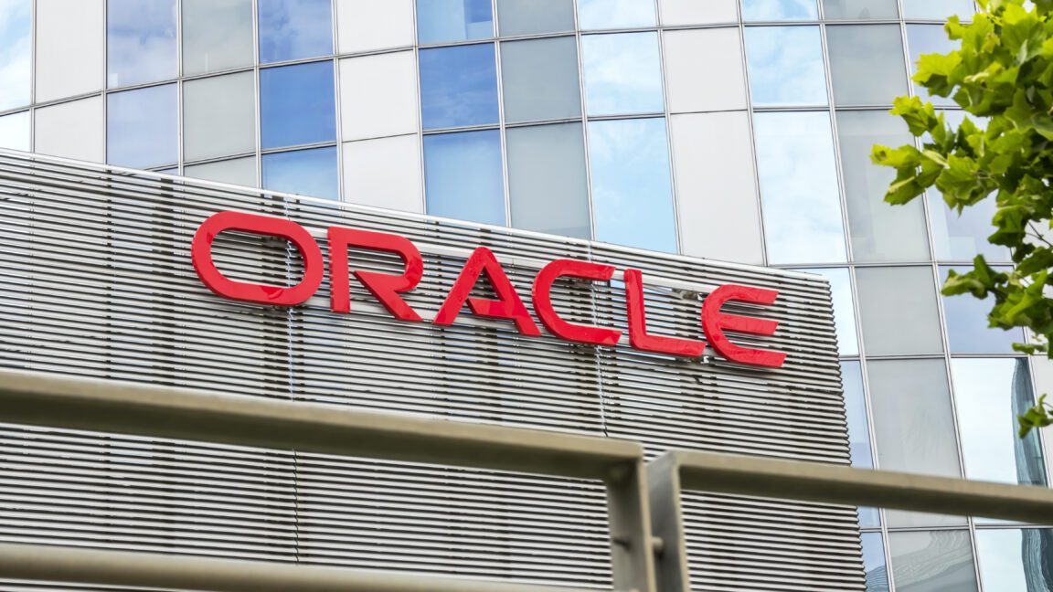 oracle shares slide on 15b increase in