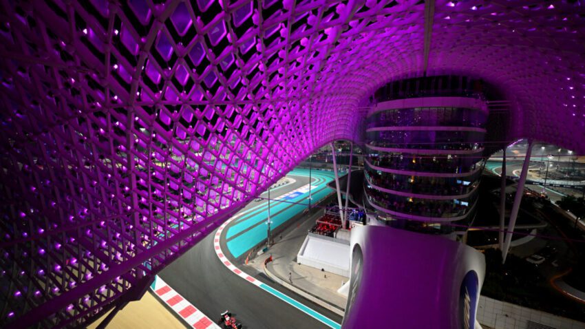 f1 in abu dhabi and that s