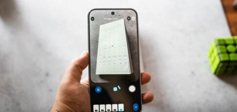 new android document scanner with m3 expressive