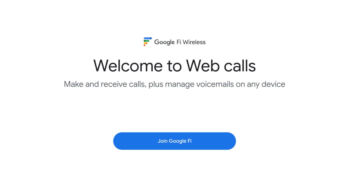 google fi s messages for web and
