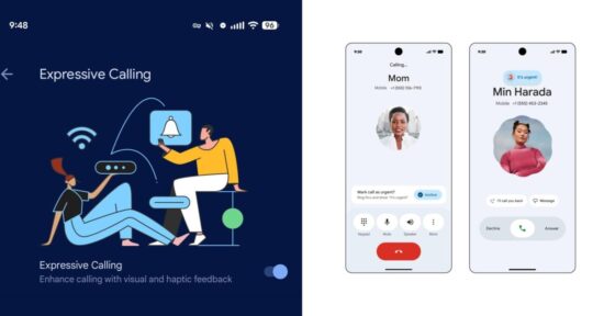 google phone beta rolling out urgent expressive